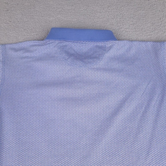 Bobby Jones Polo Shirt Mens Large Blue Golf Players Old Warson Country Club - Picture 14 of 14